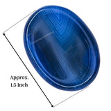 Amazing Gemstone Labradorite Worry Stone, Healing Crystals - Piedra Crystal Fidget for Gift, Meditation, Calming, Relaxation, Stress Relief