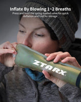 Inflatable LED Light Portable Lightweight Multicolor Camping Light Trip (4 Lighting Modes)