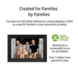 Nixplay Digital Picture Frame [AI-Enhanced] Stunning HD Touch Screen Display | Perfect Digital Picture Frame for Gifting | Auto-Rotation Feature, Securely Share Photos/Videos via Email or App | 10.1"