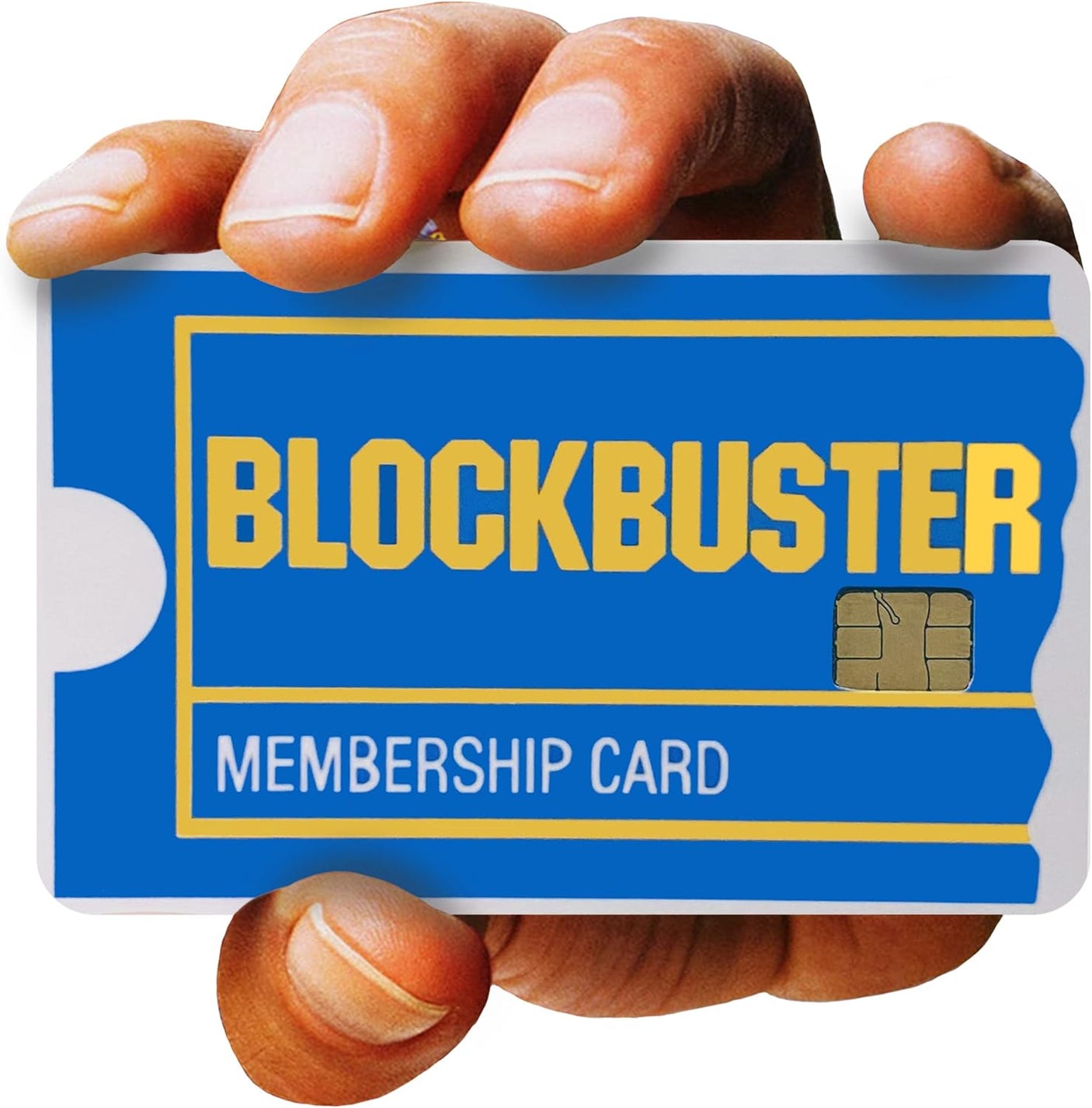STICKIEMART Blockbuster Membership Card Cover DEBIT|CREDIT|TRANSIT|CARDS w/EZ Applicator included!