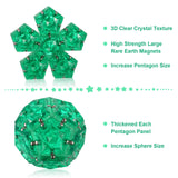 Magnetic Fidget Sphere Stress Relief Toys for Adults Kids, Anxiety Sensory Fidget Toys with Strong Neodymium Magnets, Desk ADHD Focus Tool Gift for Men Women (2.67'' Travel-Safe Toy Ball)