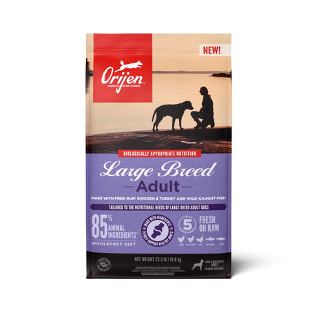 ORIJEN Dry Dog Food, Grain Free Dry Dog Food for All Life Stages, Fresh or Raw Ingredients, 13lb, Multiple Options