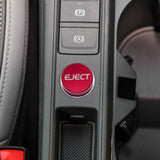 FIRE Missile+Eject Billet Aluminum Cigarette Lighter Plug Cover - Fits All Vehicles with Standard 12 Volt Power Source