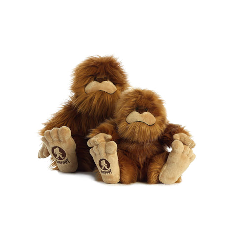 Aurora® Mysterious Fantasy Big Foot Stuffed Animal - Mythical Companion - Imaginative Adventures - Brown 12.5 Inches