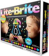 Lite Brite Ultimate Value Retro Toy, 12 Seasonal Templates, Peg Pouch, Amazon Exclusive, Light up Creative Activity Toy, Educational Stem, Gift for Girls and Boys, Ages 4+