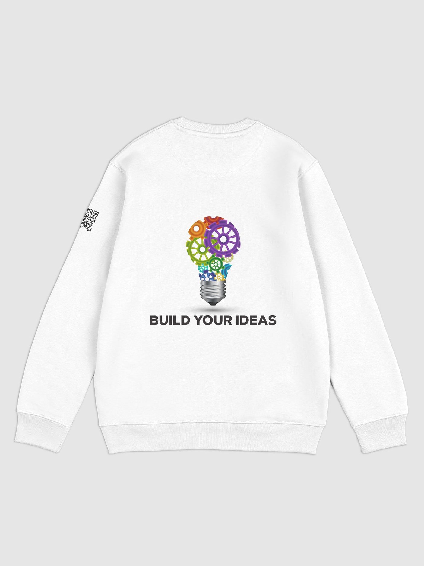 Copy of Build Your Ideas Crewneck Sweatshirt Crisp White