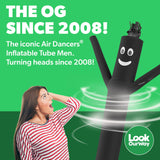 LookOurWay Air Dancers Wacky Waving Inflatable Tube Man Set - 10 Feet Tall Inflatable Dancing Man with Blower - Red