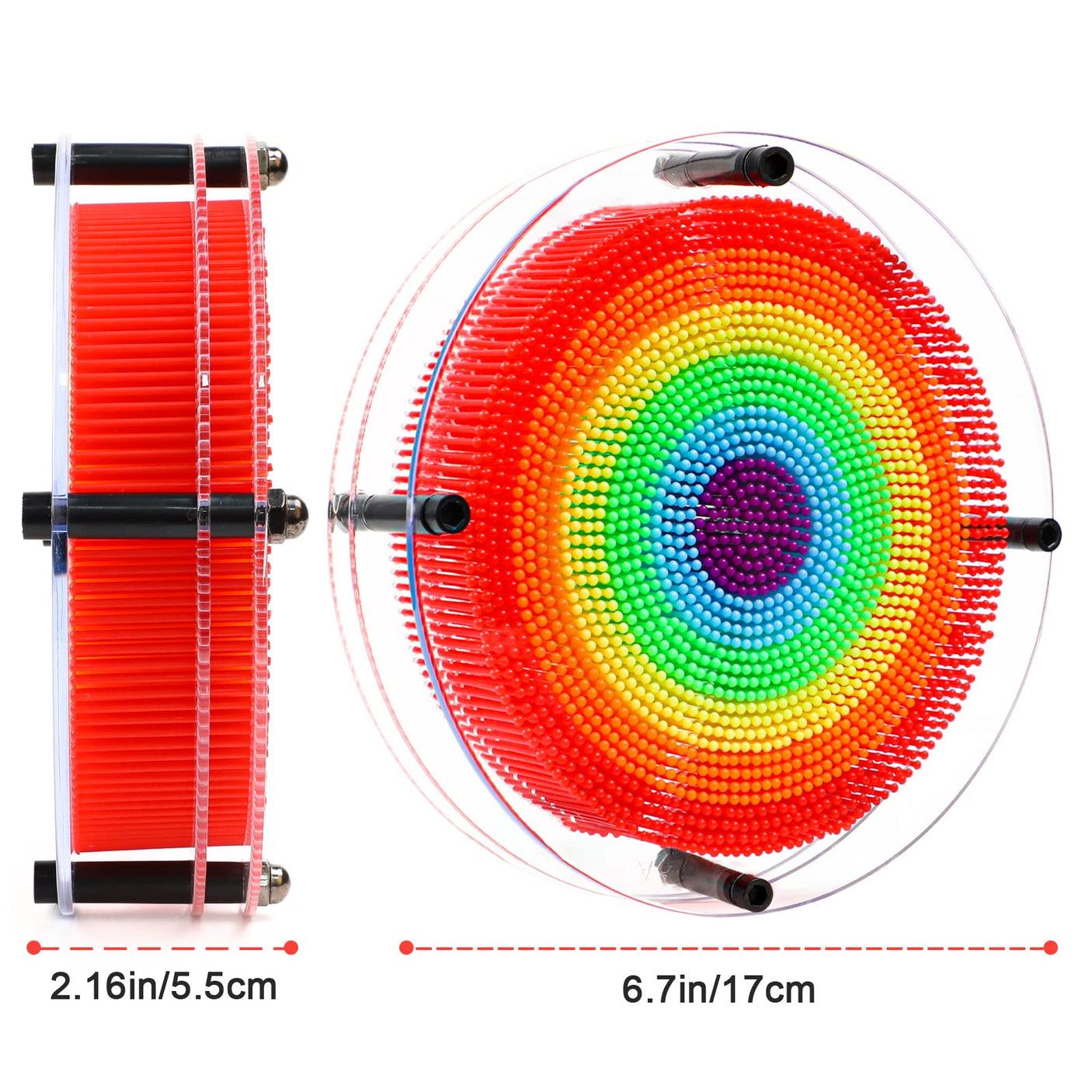 3D Pin Art Sensory Toys for Kids 5-7, Pin Art Board Impression Sensory Toys for Kids with Autism, Autism Gifts for Autistic Children Age 3, 4, 5, 6, 7, 8, 9, 10+ Years Old Boys Girls