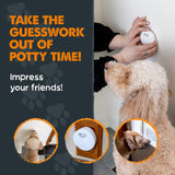 Mighty Paw Smart Bell 2.0 (2 Button Pack) - Wireless Electronic Dog Doorbell - Dog Potty Button Communication - Potty Training Aid - Pet Communication Tool - Puppy Potty Training - Doggie Bell