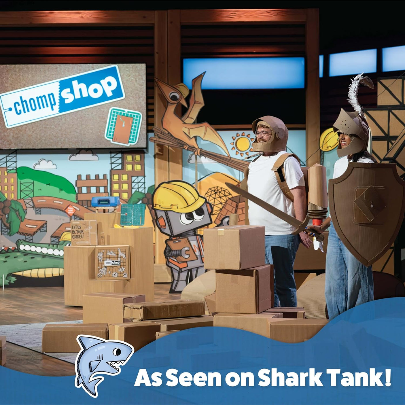 ChompSaw | The Ultimate Kid-Safe Power Tool for Cutting Cardboard | STEM + STEAM Educational Toy for Boys and Girls Ages 5+ | Upcycle Cardboard for Hands-On Learning & Creative Projects