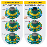 KADTC Dog Puzzle Toys Level 4 in 1 Advance Complicated for Smart Dogs Interactive Puppy Brain Mental Stimulation Game Boredom Enrichment Self Play Slow Feeder Food Feeding Dispenser Treat Puzzles Toy