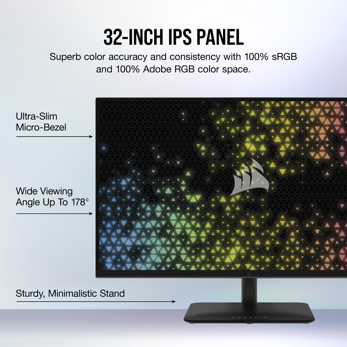 Corsair 45-Inch 240Hz OLED Gaming Monitor - 3440x1440, 0.03ms Response, G-SYNC/FreeSync Compatible