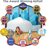 The Original Patented AirFort - Build A Fort in 30 Seconds, Inflatable Fort for Kids, Play Tent for 3-14 Years, A Playhouse Where Imagination Runs Wild, Fan not Included (Starry Night)