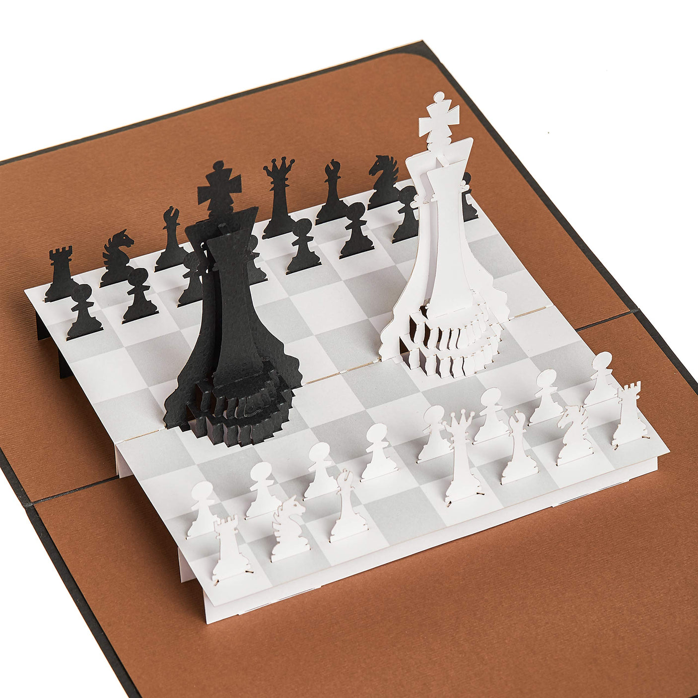 Chess Pop Up Card, Blank Chess Card With Envelop, Chess Birthday Card, Card for Dad, Son, Happy Birthday Dad Card, Happy Anniversary Card For Husband, Retirement, Card for Mom, Chess Gifts