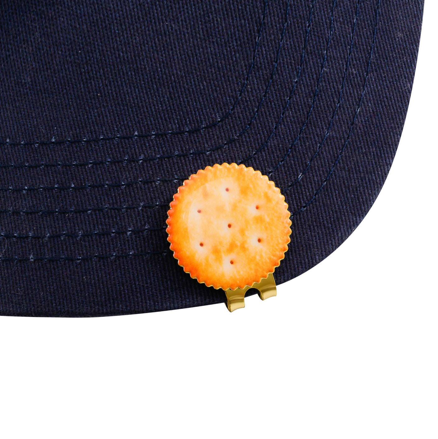 Cracker Golf Ball Marker, Premium Golf Accessories & Funny Golf Gifts for Men Women Golfers