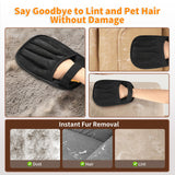 Pet Hair Removal Glove for Cats & Dogs, 2025 Newly Upgraded Five-Finger Electrostatic Pet Hair Gloves, Reusable Pet Hair Remover Tool for Clothing, Couch, Carpet, Car Seat