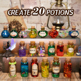 Magic Potions Craft Kit for Kids - Mix 20 Glow Witch Potion Bottles, Fairy Magic Potions Making Kit - Christmas Decorations Birthday Gifts for Girls Boys 6 7 8 9 10+