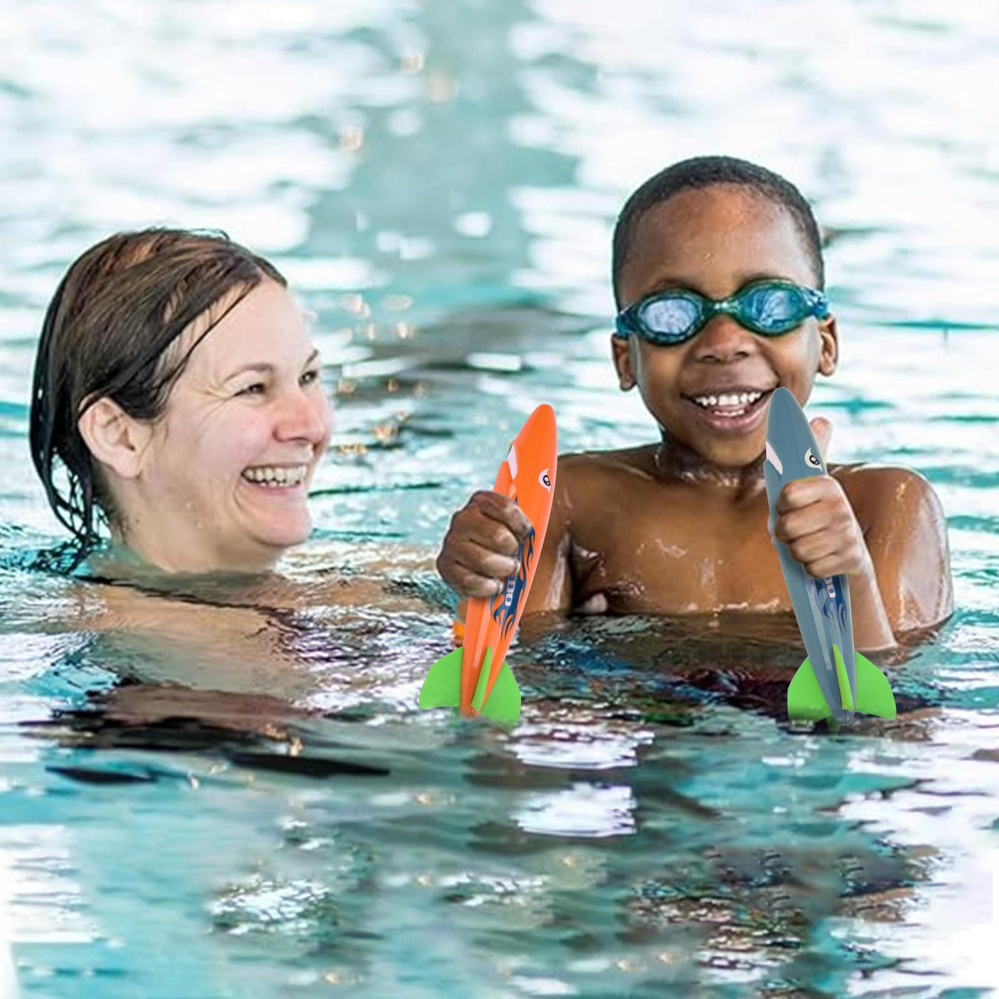 Summer Pool Toys Underwater Diving Games Dive Sticks Duck 3-Pack