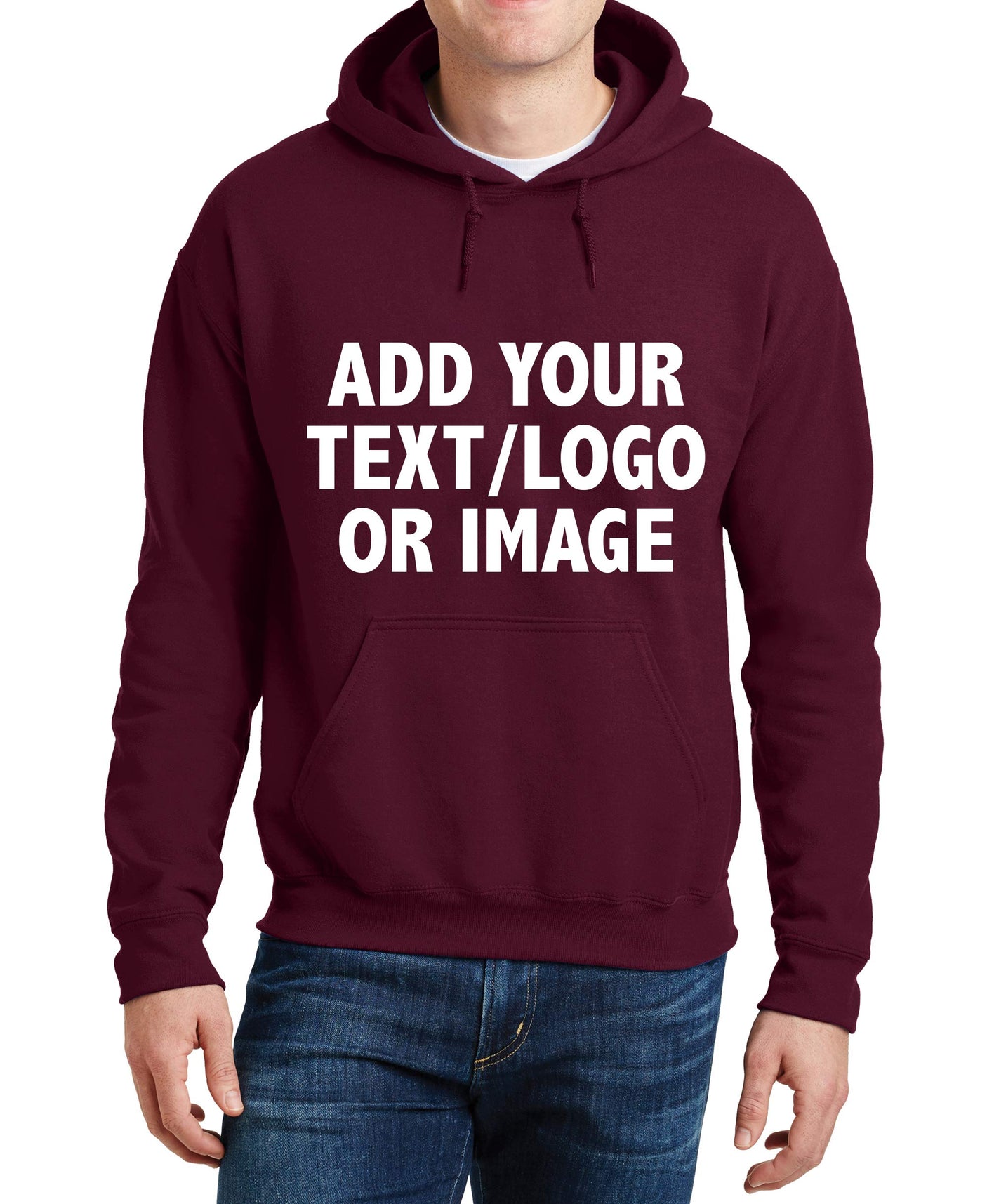 INK STITCH Unisex Design Your Own Hoodie -Custom Hoodies - Team Sweatshirts - Multicolors