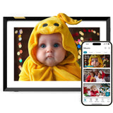 Nixplay Digital Picture Frame [AI-Enhanced] Stunning HD Touch Screen Display | Perfect Digital Picture Frame for Gifting | Auto-Rotation Feature, Securely Share Photos/Videos via Email or App | 10.1"
