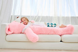 IKASA Giant Teddy Bear Plush Toy Stuffed Animals(Brown,78 inches)