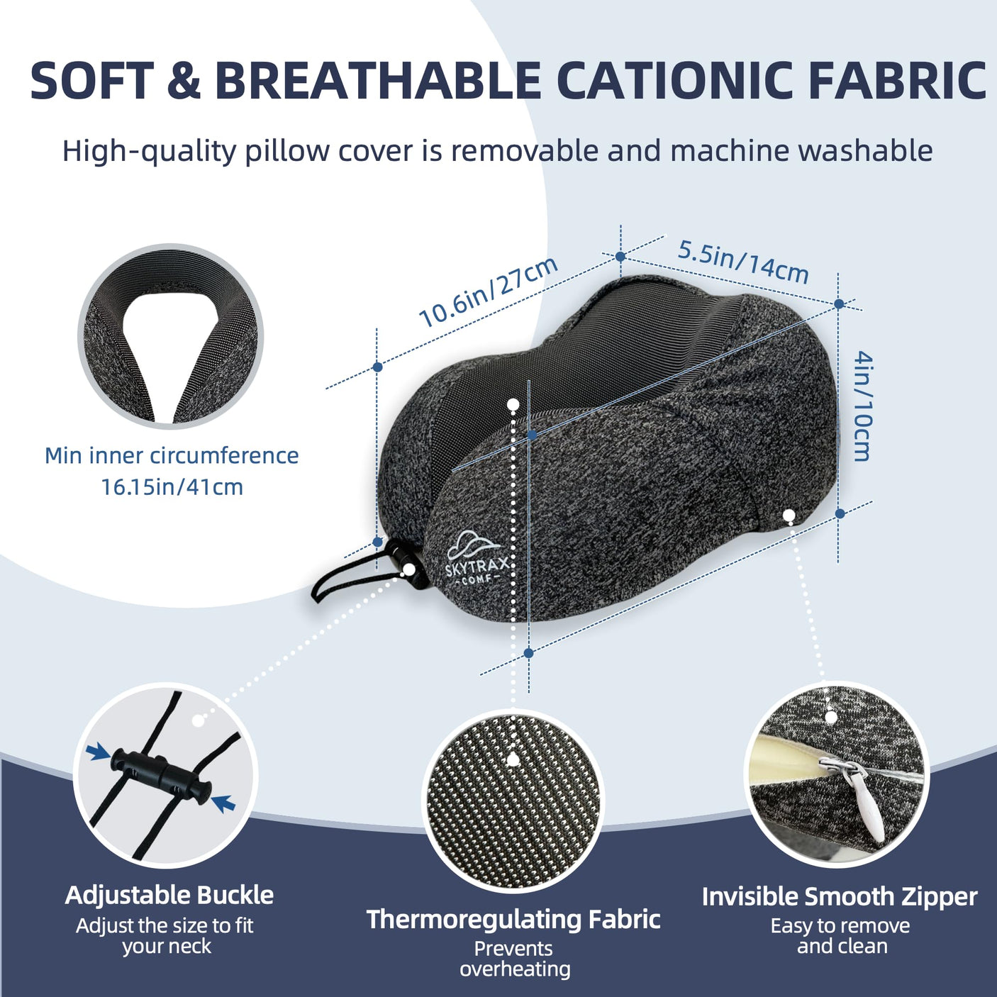 Travel Pillow with Extra Large Hood for Airplane Long Flights Privacy and Comfort Memory Foam with Velvet Cover for Road Trip Head&Neck Support for Plane Office Cars Sleeping & Rest (Pink)