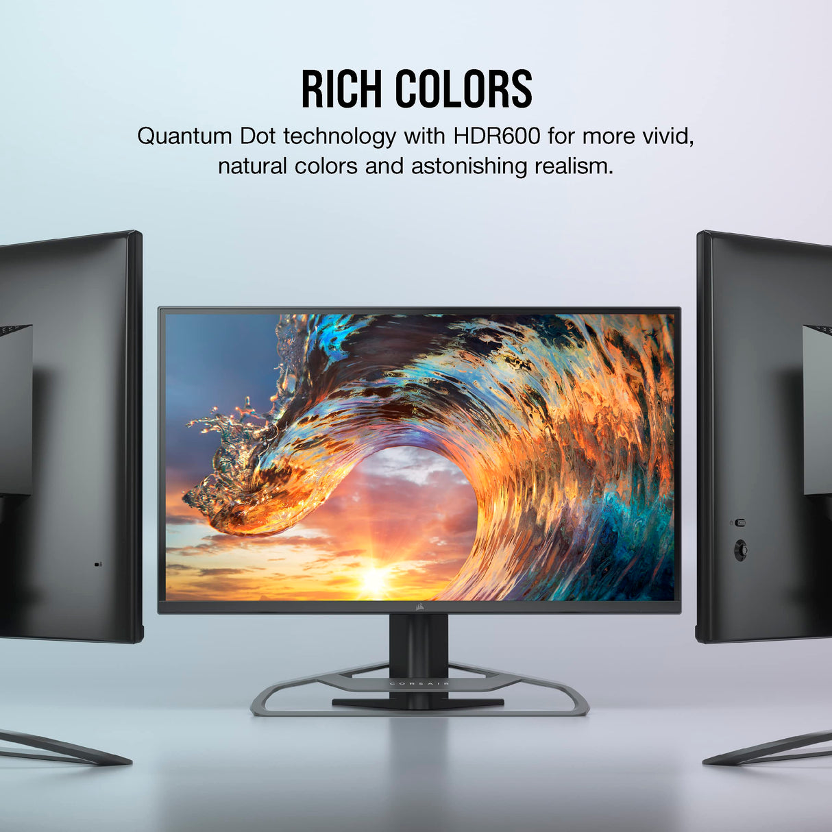 Corsair 45-Inch 240Hz OLED Gaming Monitor - 3440x1440, 0.03ms Response, G-SYNC/FreeSync Compatible