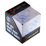 SHASHIBO Holographic Shape Shifting Box - STEM Magnetic Fidget Cube That Transforms Into Over 70 Shapes, Download Fun in Motion Toys Mobile App (Vapor)
