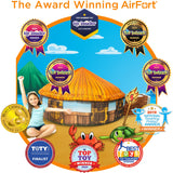 The Original Patented AirFort - Build A Fort in 30 Seconds, Inflatable Fort for Kids, Play Tent for 3-14 Years, A Playhouse Where Imagination Runs Wild, Fan not Included (Starry Night)