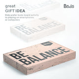 Bodo Maze Balance Board - Wood Wobble Board for Kids, Toddlers, Teens & Adults for Exercise Training, Physical Therapy, Bodyweight Fitness, Skiing, Surfing, Snowboarding, Skateboarding with Labyrinth