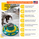KADTC Dog Puzzle Toys Level 4 in 1 Advance Complicated for Smart Dogs Interactive Puppy Brain Mental Stimulation Game Boredom Enrichment Self Play Slow Feeder Food Feeding Dispenser Treat Puzzles Toy