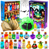 Magic Potions Craft Kit for Kids - Mix 20 Glow Witch Potion Bottles, Fairy Magic Potions Making Kit - Christmas Decorations Birthday Gifts for Girls Boys 6 7 8 9 10+