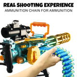 ArtCreativity Dart Gun Super Powerful Electronic Gatling Toy Gun for Kids, Mini Gun Rapid Toy Machine Gun with Foam Dart Blaster, Kids Revolving Toy Minigun with Automatic and Manual Mode