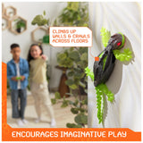 HEX BOTS Wall Crawler Gecko, Rechargeable Remote Control Robot Kids Toys, Climbs up Walls, RC Robot Toys for Boys & Girls Ages 4 & Up