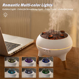 Essential Oil Diffuser 250ML Dancing Jellyfish Aromatherapy Diffuser Humidifier with 7 Colors LED Lights,Remote Control,Plug in for Bedroom,Office (White)