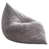 Hobestluk 3 in 1 Bean Bag Chair Giant Bean Bag Chairs Convertible Bean Bag Floor Cushion with Machine Washable Cover, Beanbag Chairs for Adult (Dark Grey)