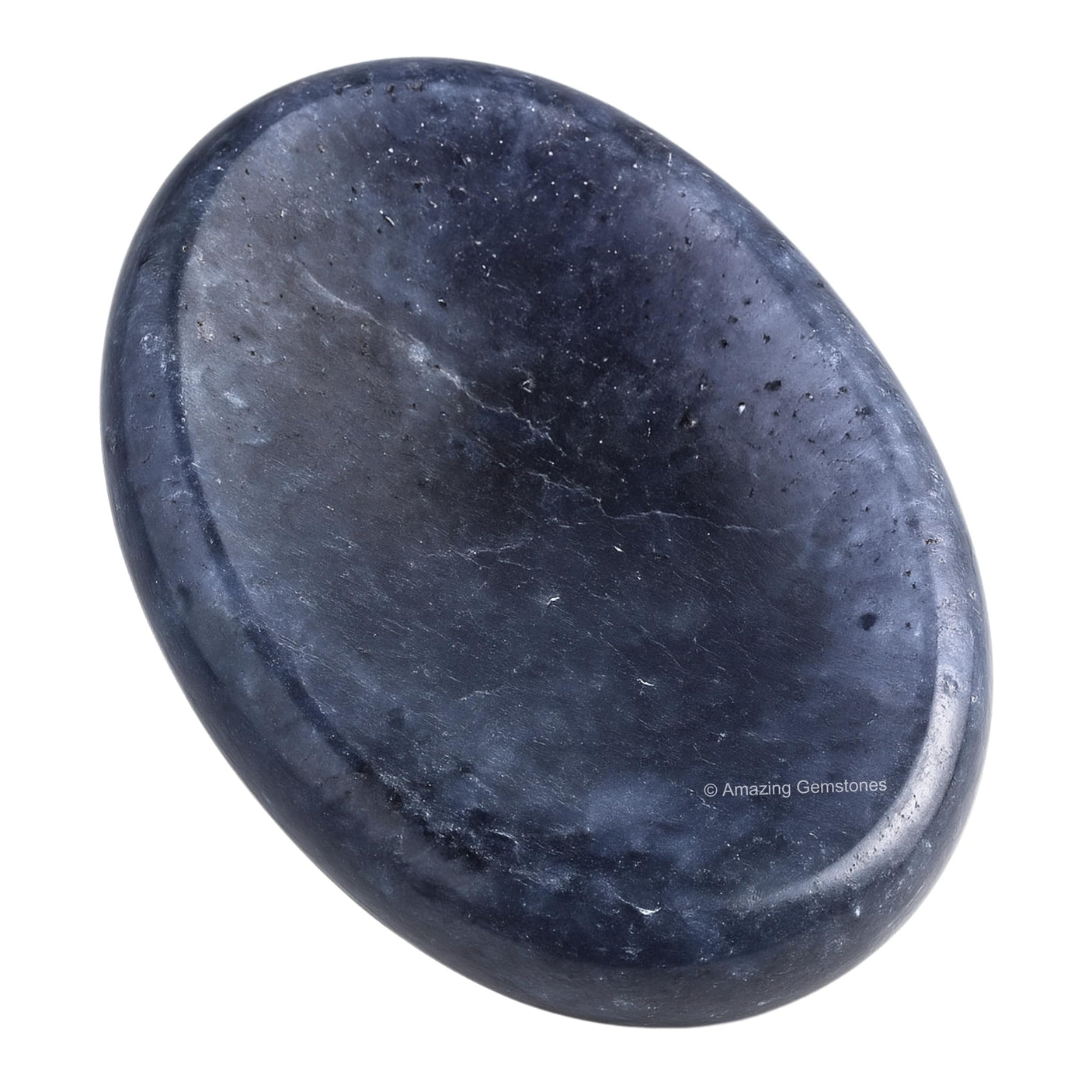 Amazing Gemstone Labradorite Worry Stone, Healing Crystals - Piedra Crystal Fidget for Gift, Meditation, Calming, Relaxation, Stress Relief