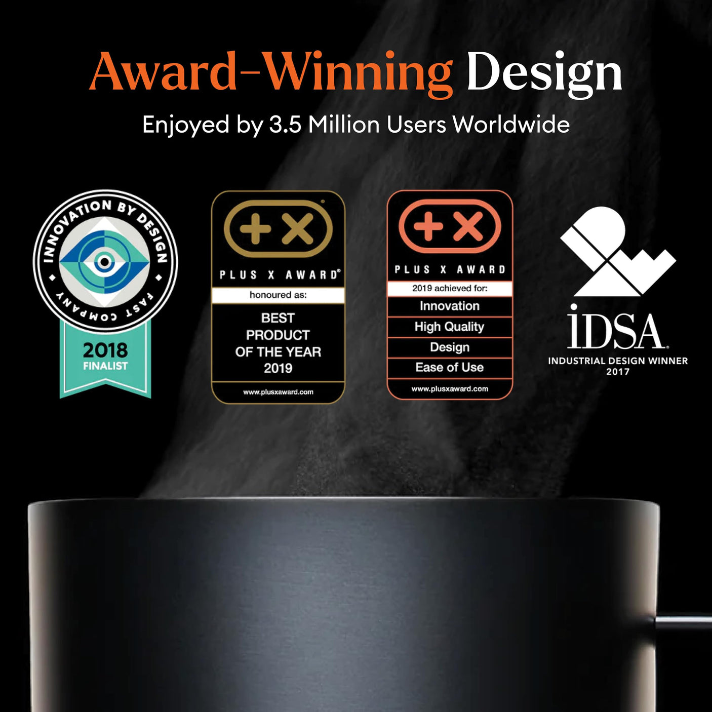 Ember Temperature Control Smart Mug 2, 14 Oz, App-Controlled Heated Coffee Mug with 80 Min Battery Life and Improved Design, White