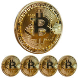 Collector's Edition Bitcoin Coin - Commemorative Cryptocurrency Collectible in Protective Acrylic Display Case - Perfect for Crypto Enthusiasts, Coin Collectors, and Gifts