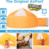 The Original Patented AirFort - Build A Fort in 30 Seconds, Inflatable Fort for Kids, Play Tent for 3-14 Years, A Playhouse Where Imagination Runs Wild, Fan not Included (Starry Night)
