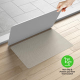 Stone Bath Mat, Diatomaceous Earth Shower Mat, Non-Slip Super Absorbent Quick Drying Bathroom Floor Mat, Natural, Easy to Clean (23.6 x 15.35 Darkgrey)