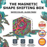 SHASHIBO Holographic Shape Shifting Box - STEM Magnetic Fidget Cube That Transforms Into Over 70 Shapes, Download Fun in Motion Toys Mobile App (Vapor)