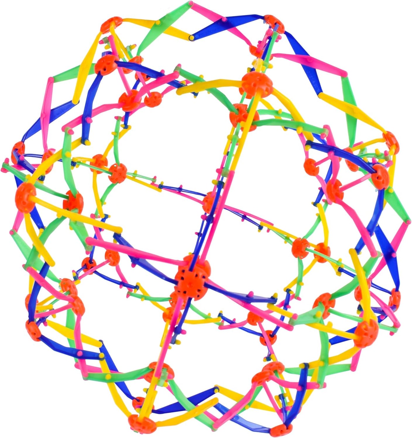Sunny Days Entertainment Expandable Ball – Breathing Toy Sphere for Kids & Adults – Expands from 6.5’’ to 13"