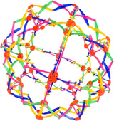Sunny Days Entertainment Expandable Ball – Breathing Toy Sphere for Kids & Adults – Expands from 6.5’’ to 13"