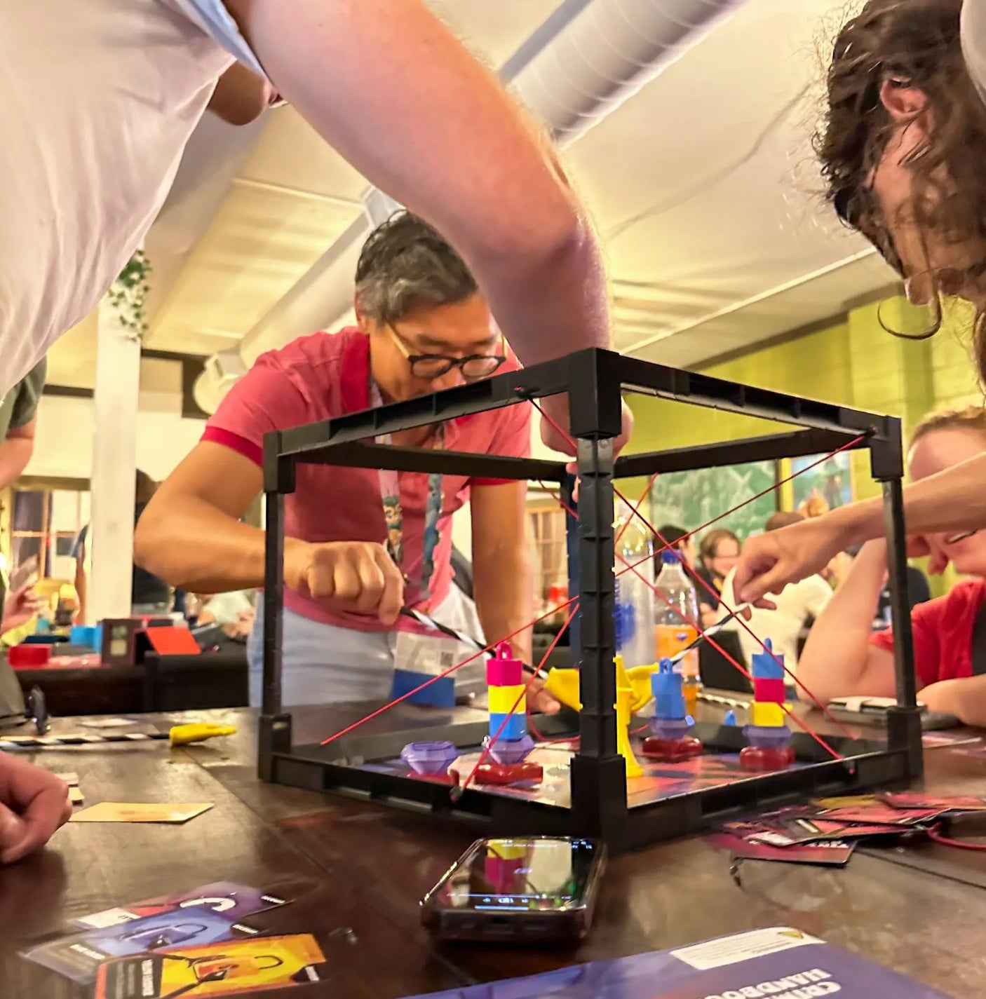 Tiny Laser Heist – Hilarious 3D Heist Game, Outsmart & Negotiate for The Loot, Fun Cooperative Board Game for Ages 12+, Perfect for Game Nights & Parties, 3-6 Players