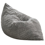 Hobestluk 3 in 1 Bean Bag Chair Giant Bean Bag Chairs Convertible Bean Bag Floor Cushion with Machine Washable Cover, Beanbag Chairs for Adult (Dark Grey)