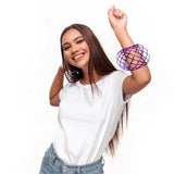 Digital Energy Kinetic Educational Spring Toy - Multi Sensory Interactive 3D Shaped Flow Ring ()