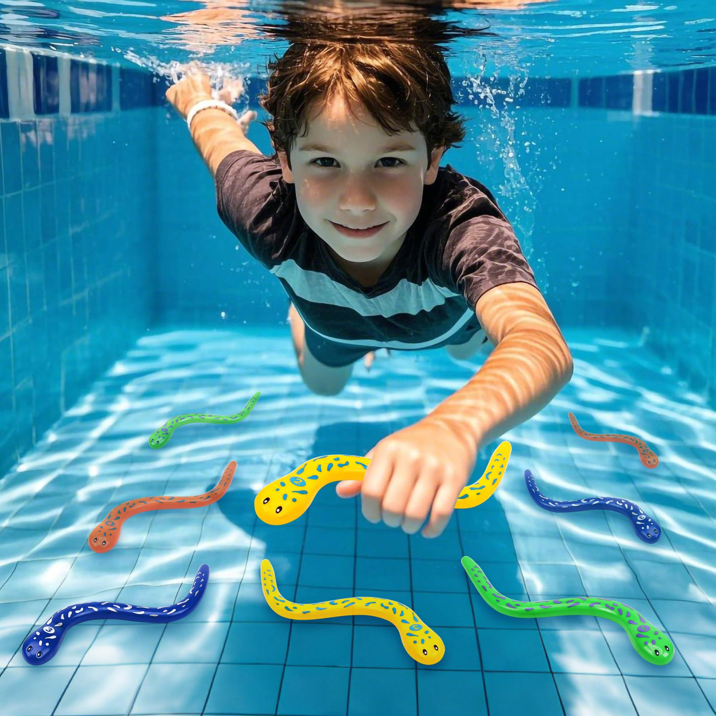 Summer Pool Toys Underwater Diving Games Dive Sticks Duck 3-Pack