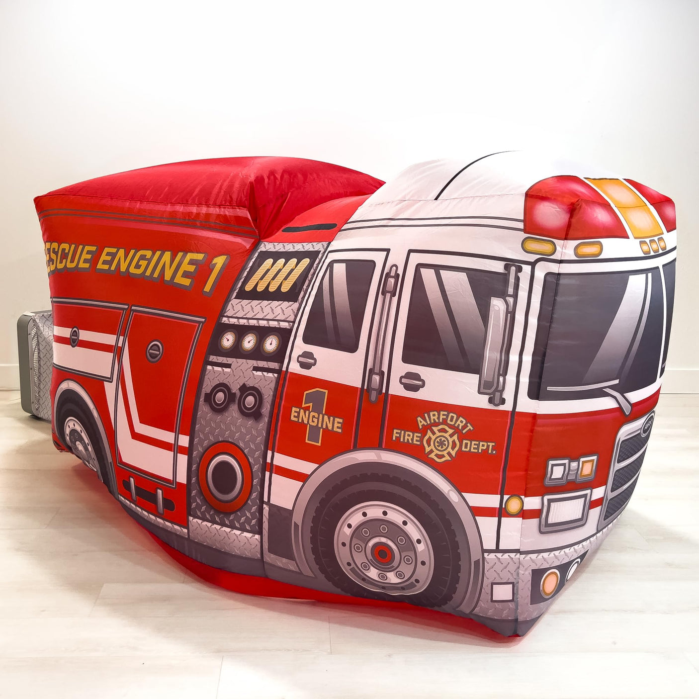 The Original Patented AirFort - Build A Fort in 30 Seconds, Inflatable Fort for Kids, Play Tent for 3-14 Years, A Playhouse Where Imagination Runs Wild, Fan not Included (Starry Night)