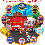 The Original Patented AirFort - Build A Fort in 30 Seconds, Inflatable Fort for Kids, Play Tent for 3-14 Years, A Playhouse Where Imagination Runs Wild, Fan not Included (Starry Night)